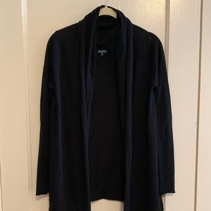 Splendid black cowl neck cardigan sweater small